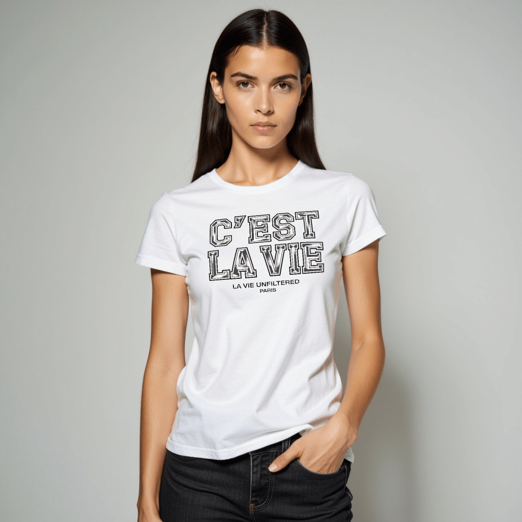 C’est La Vie Crystal Edition - The Unfiltered Tee - La Vie unfiltered