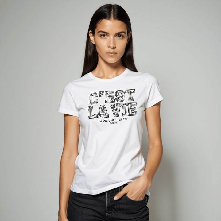 C’est La Vie Crystal Edition - The Unfiltered Tee - La Vie unfiltered