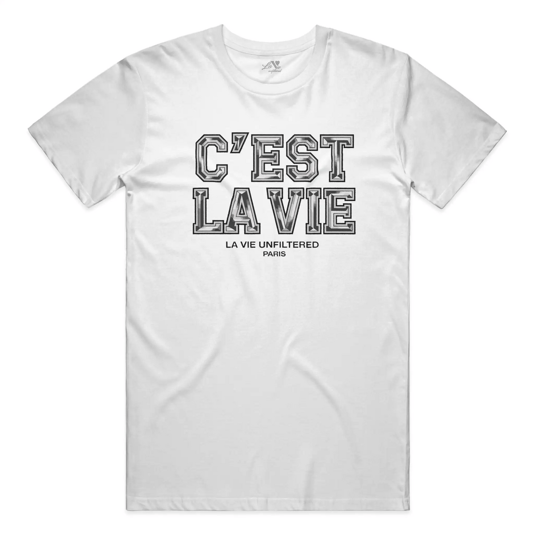 C’est La Vie Crystal Edition - The Unfiltered Tee - La Vie unfiltered