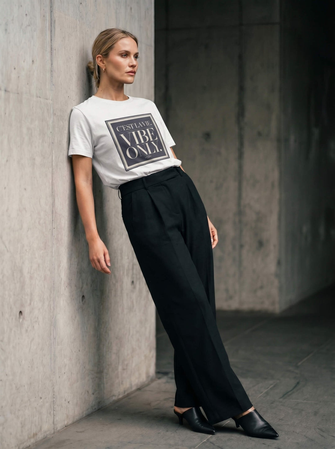 C’est La Vie, Vibe Only — Unfiltered Tee - La Vie unfiltered