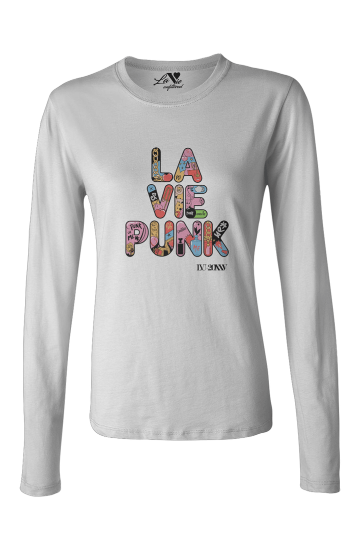 Couture Punk Anarchy - Allure Long Sleeve Tee - La Vie unfiltered