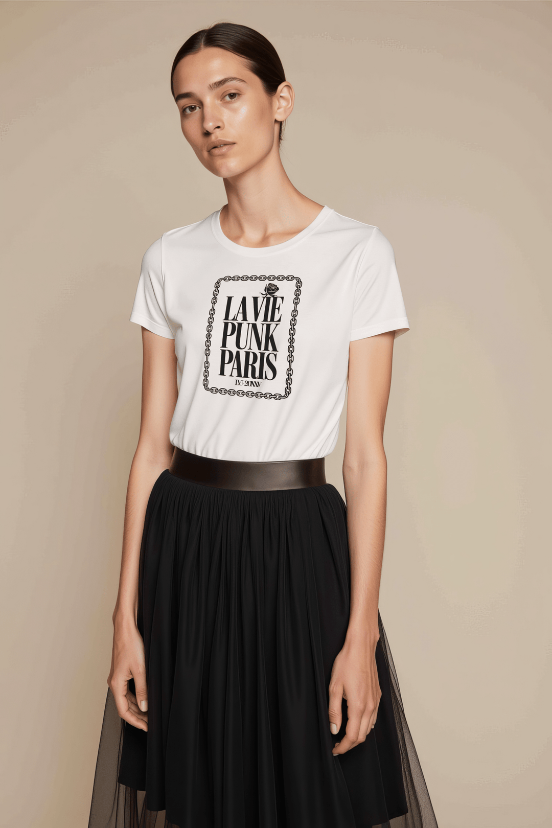 Gilded Chains - Allure Jersey Tee - La Vie unfiltered
