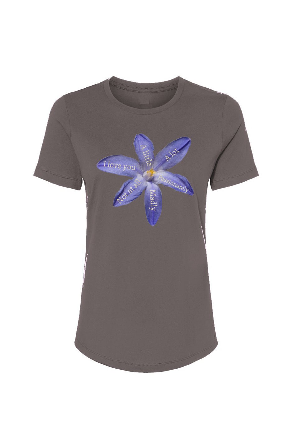 I love you, a little, a lot - Allure Jersey Tee - La Vie unfiltered