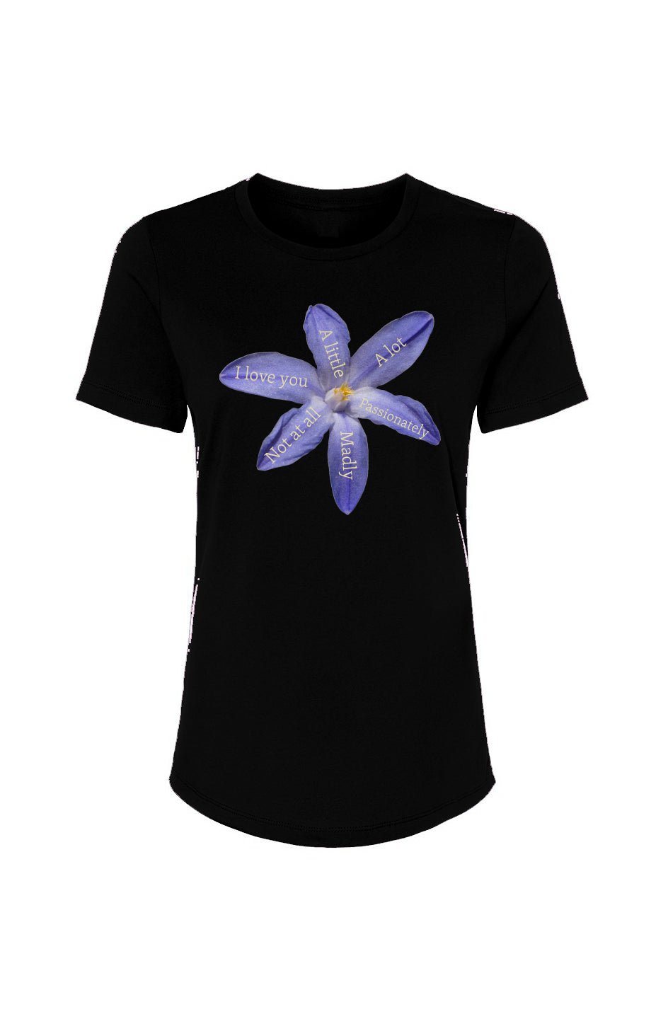I love you, a little, a lot - Allure Jersey Tee - La Vie unfiltered