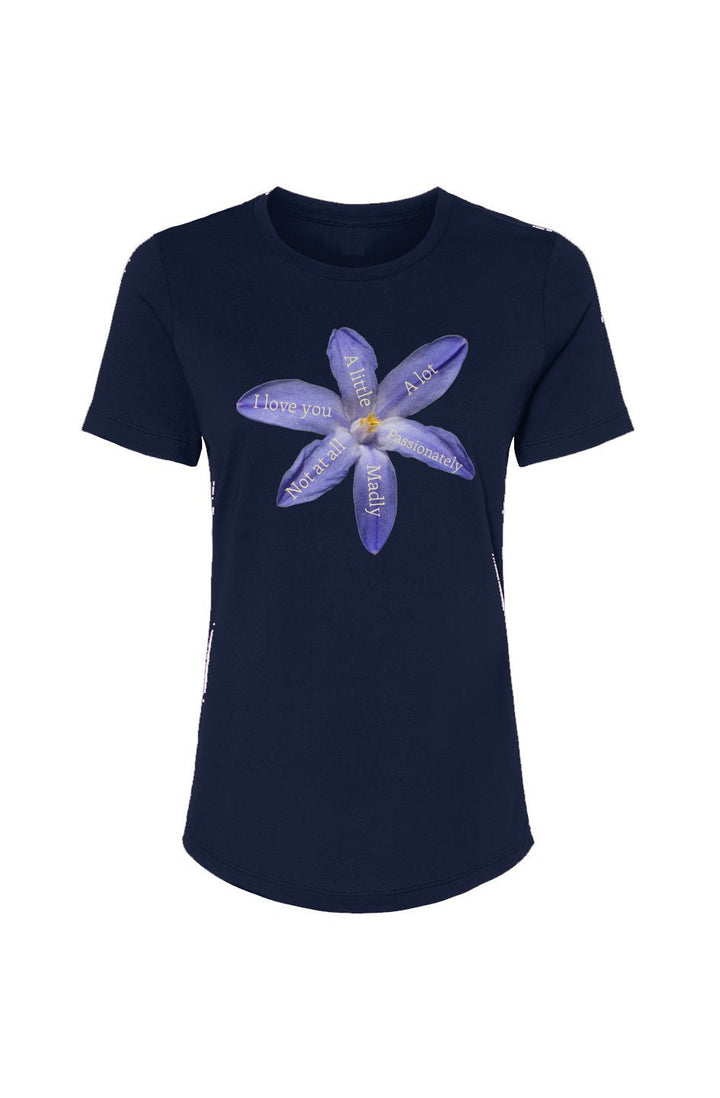 I love you, a little, a lot - Allure Jersey Tee - La Vie unfiltered