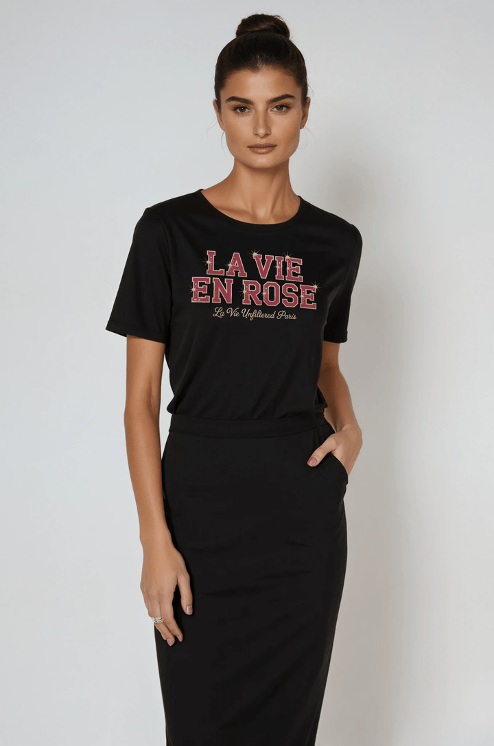 La Vie en Rose Parisian Glam - The Unfiltered Tee - La Vie unfiltered