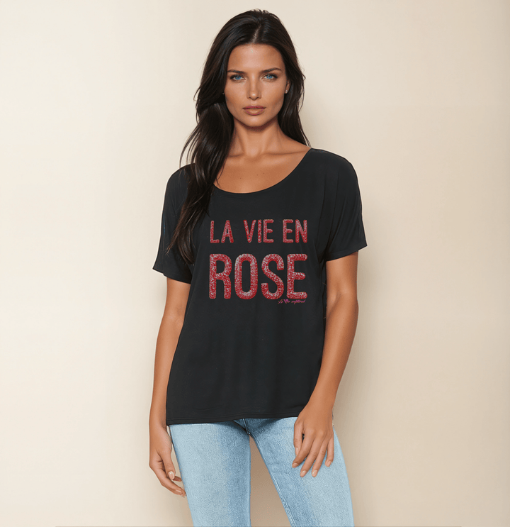 La vie en rose - The Chic Drape Top - La Vie unfiltered