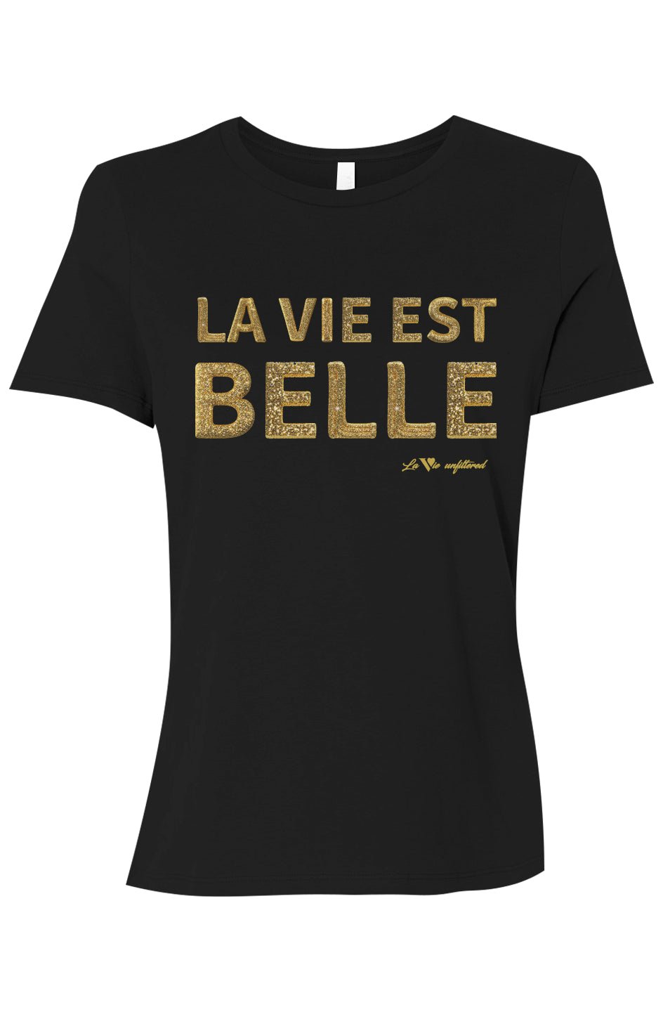 La Vie est belle - Allure Jersey Tee - La Vie unfiltered