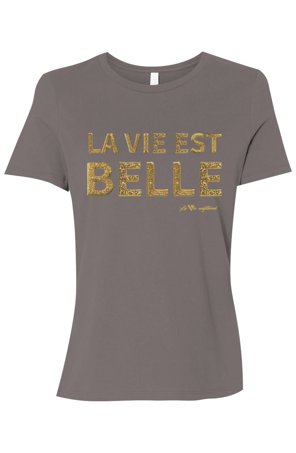 La Vie est belle - Allure Jersey Tee - La Vie unfiltered