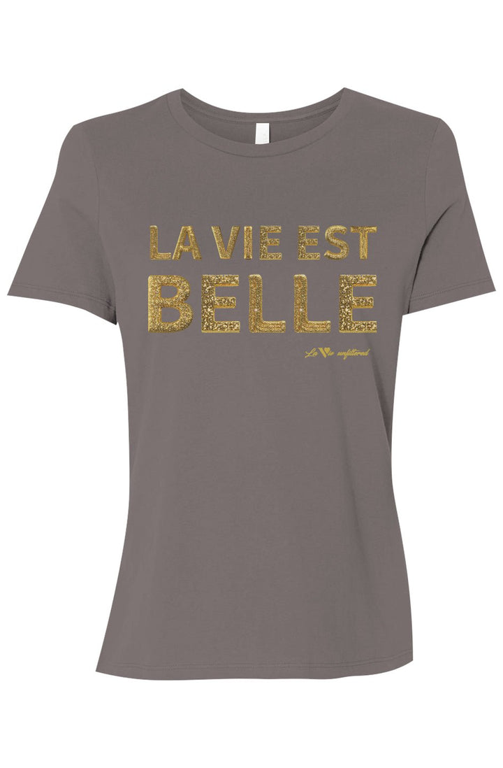 La Vie est belle - Allure Jersey Tee - La Vie unfiltered