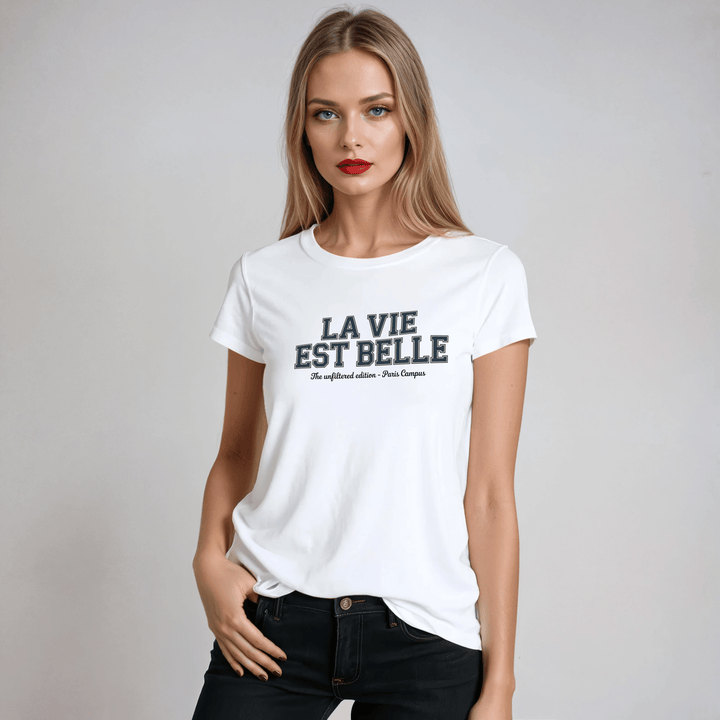 La Vie Est Belle Unfiltered Edition - The Unfiltered Tee - La Vie unfiltered