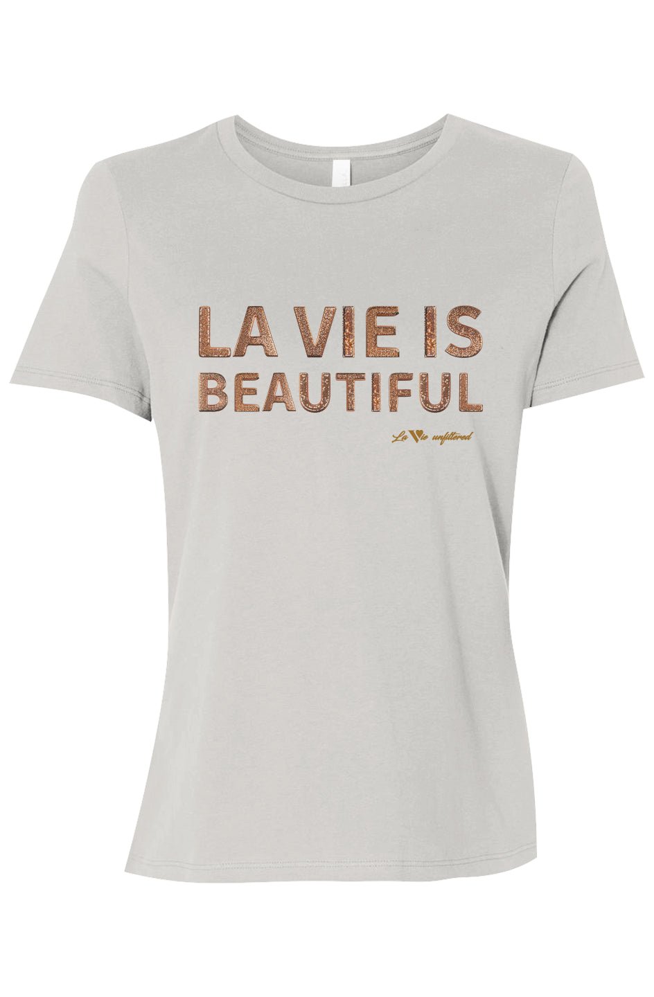 La Vie is beautiful - Allure Jersey Tee - La Vie unfiltered