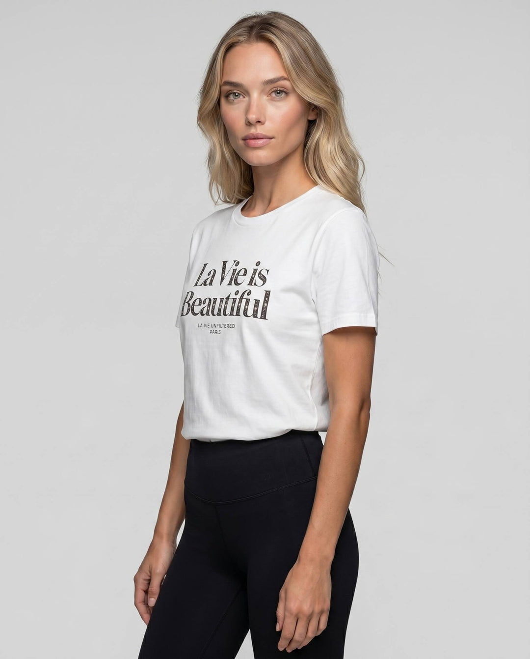 La Vie is Beautiful — Unfiltered Tee - La Vie unfiltered