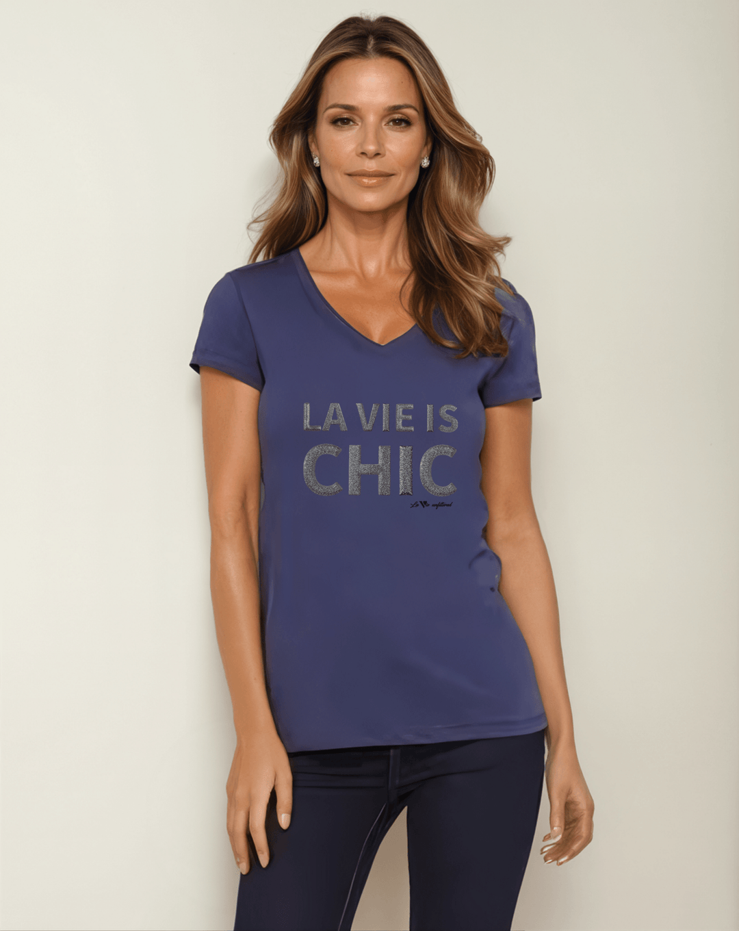 La Vie is chic - Allure V - Neck Jersey - La Vie unfiltered