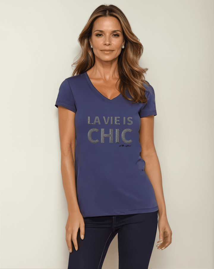 La Vie is chic - Allure V - Neck Jersey - La Vie unfiltered