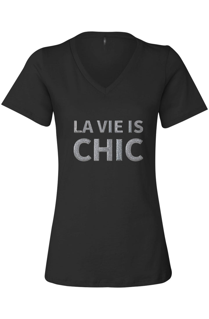 La Vie is chic - Allure V - Neck Jersey - La Vie unfiltered