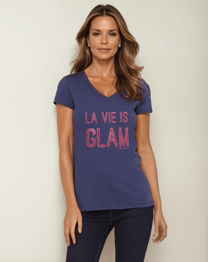 La Vie is Glam - Allure V - Neck Jersey - La Vie unfiltered