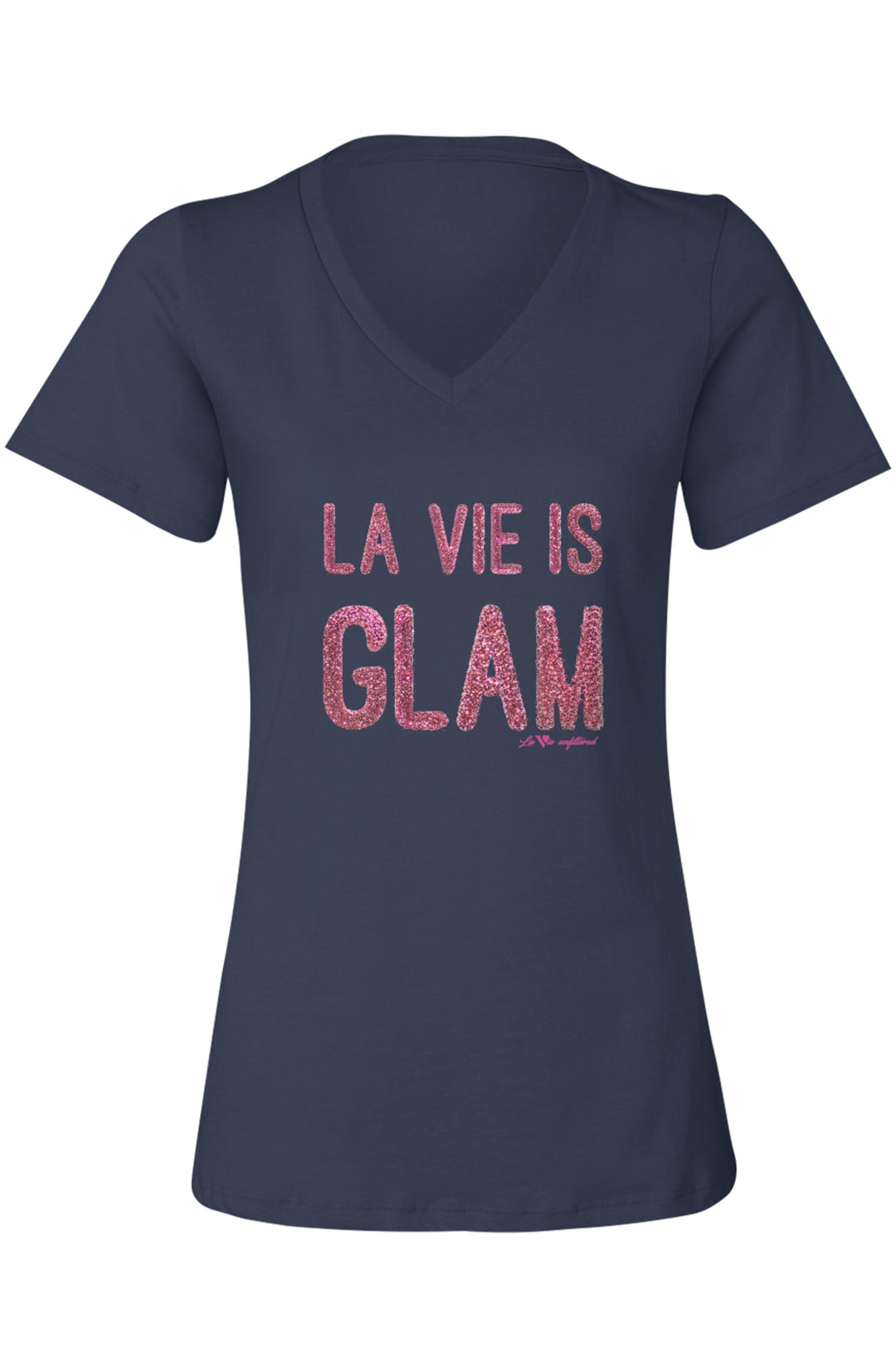 La Vie is Glam - Allure V - Neck Jersey - La Vie unfiltered