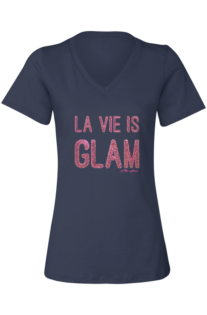 La Vie is Glam - Allure V - Neck Jersey - La Vie unfiltered