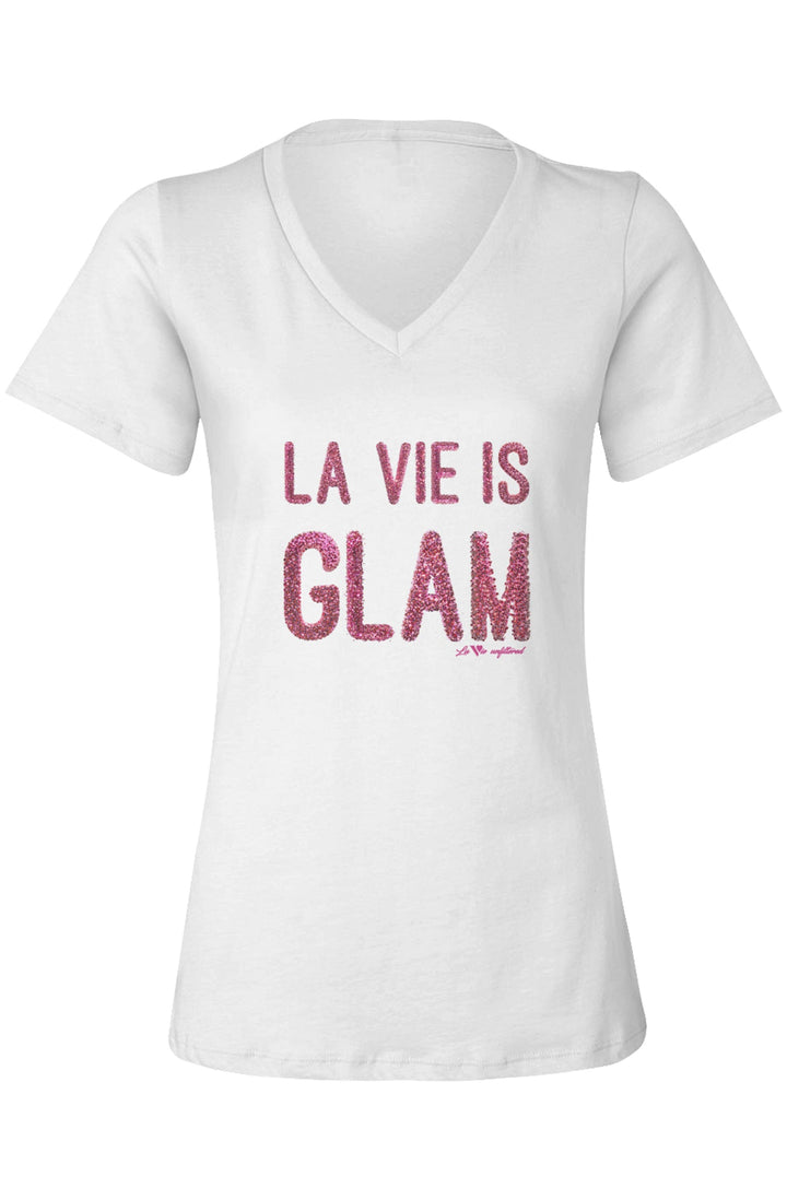 La Vie is Glam - Allure V - Neck Jersey - La Vie unfiltered
