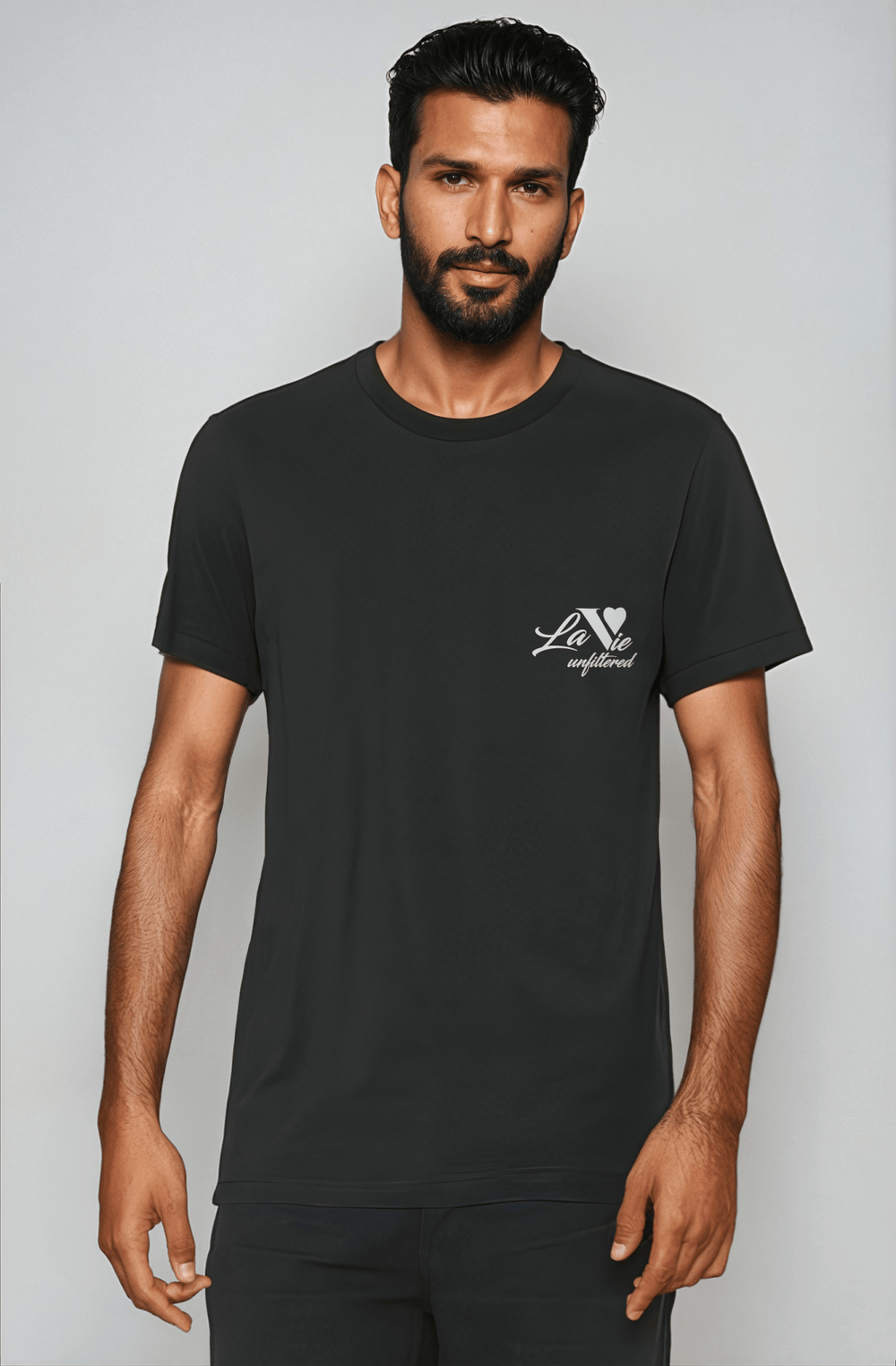 La Vie unfiltered embroidered - Unfiltered Iconic Crew - La Vie unfiltered