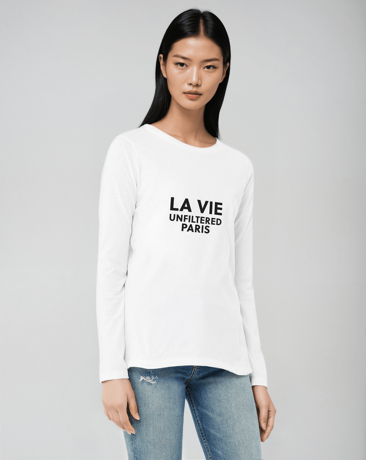 La Vie unfiltered Paris - Allure Long Sleeve Tee - La Vie unfiltered