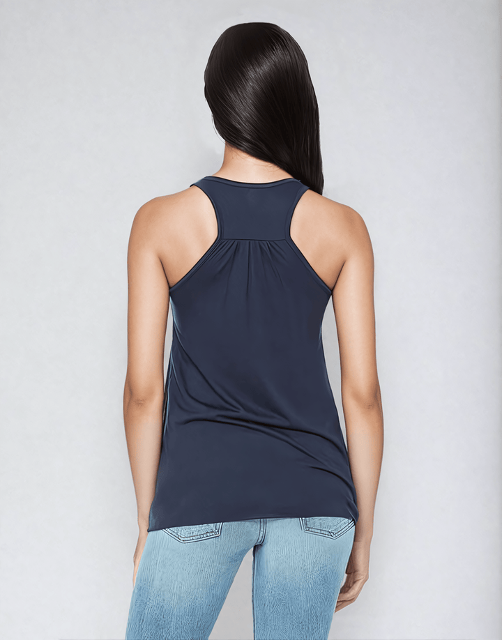 La Vie unfiltered pink - The Essentials Luxe Drape Tank - La Vie unfiltered