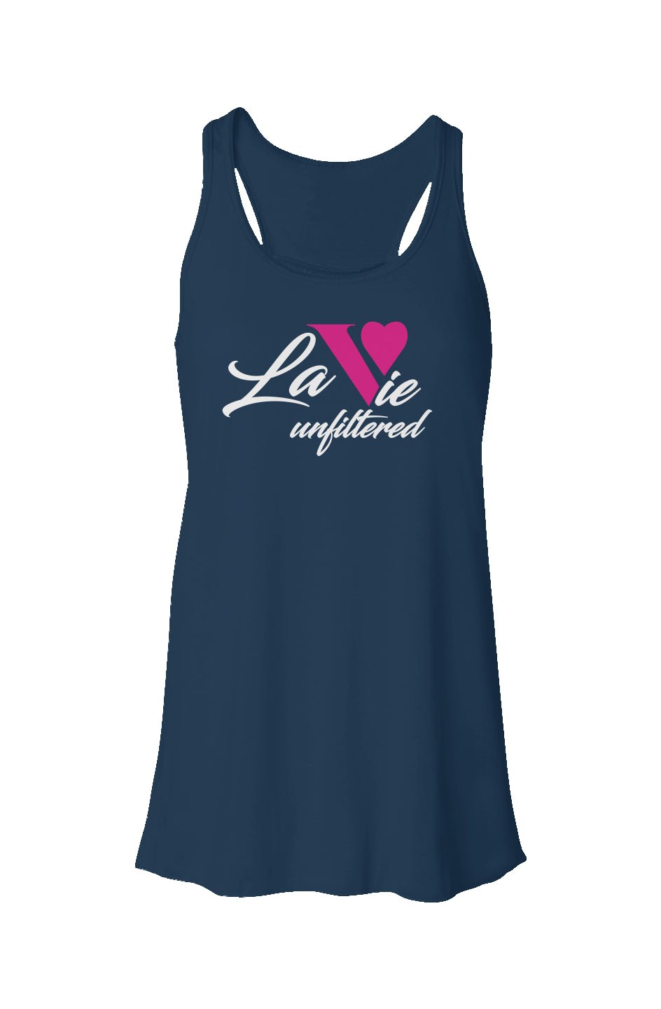 La Vie unfiltered pink - The Essentials Luxe Drape Tank - La Vie unfiltered