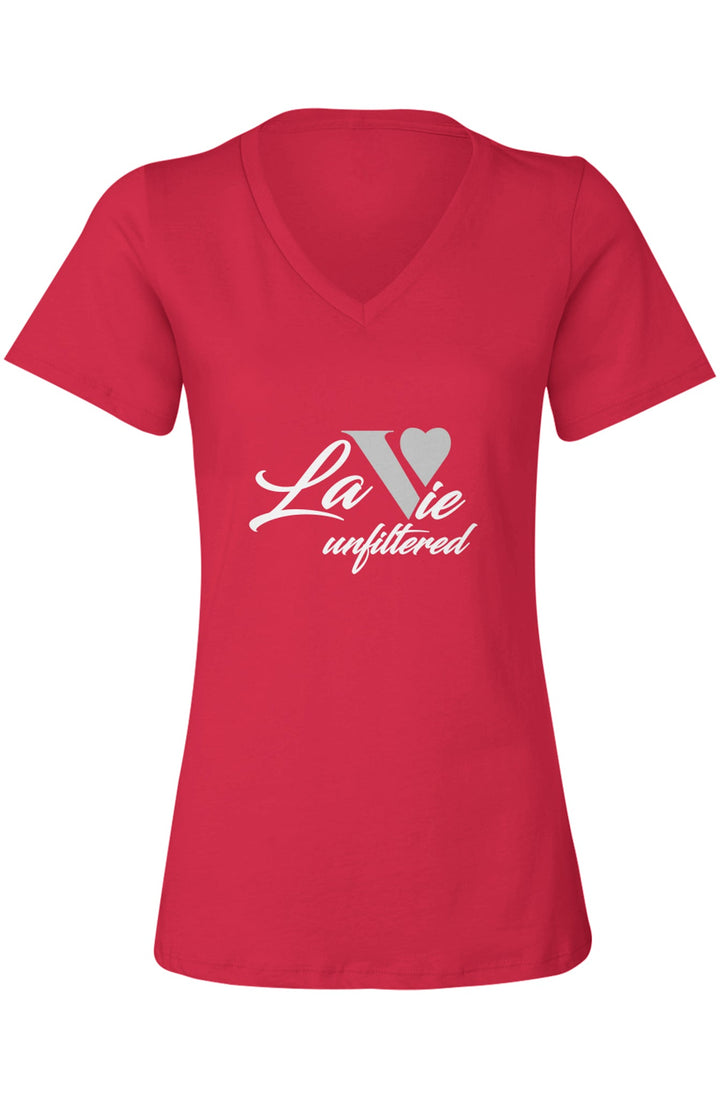 La Vie unfiltered silver - Allure V - Neck Jersey - La Vie unfiltered