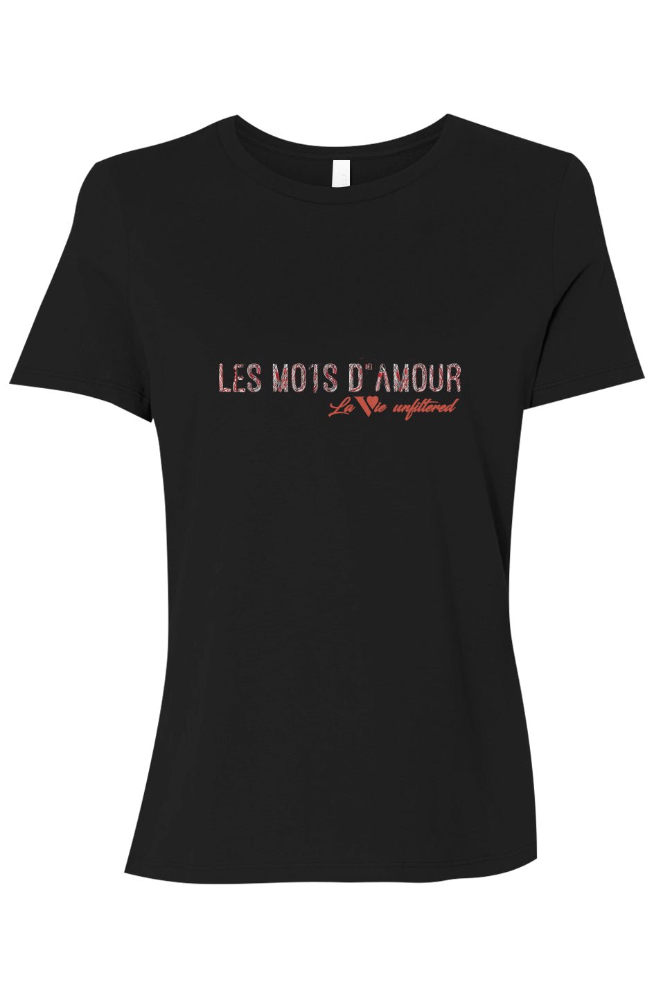 Les mots d'amour - Allure Jersey Tee - La Vie unfiltered
