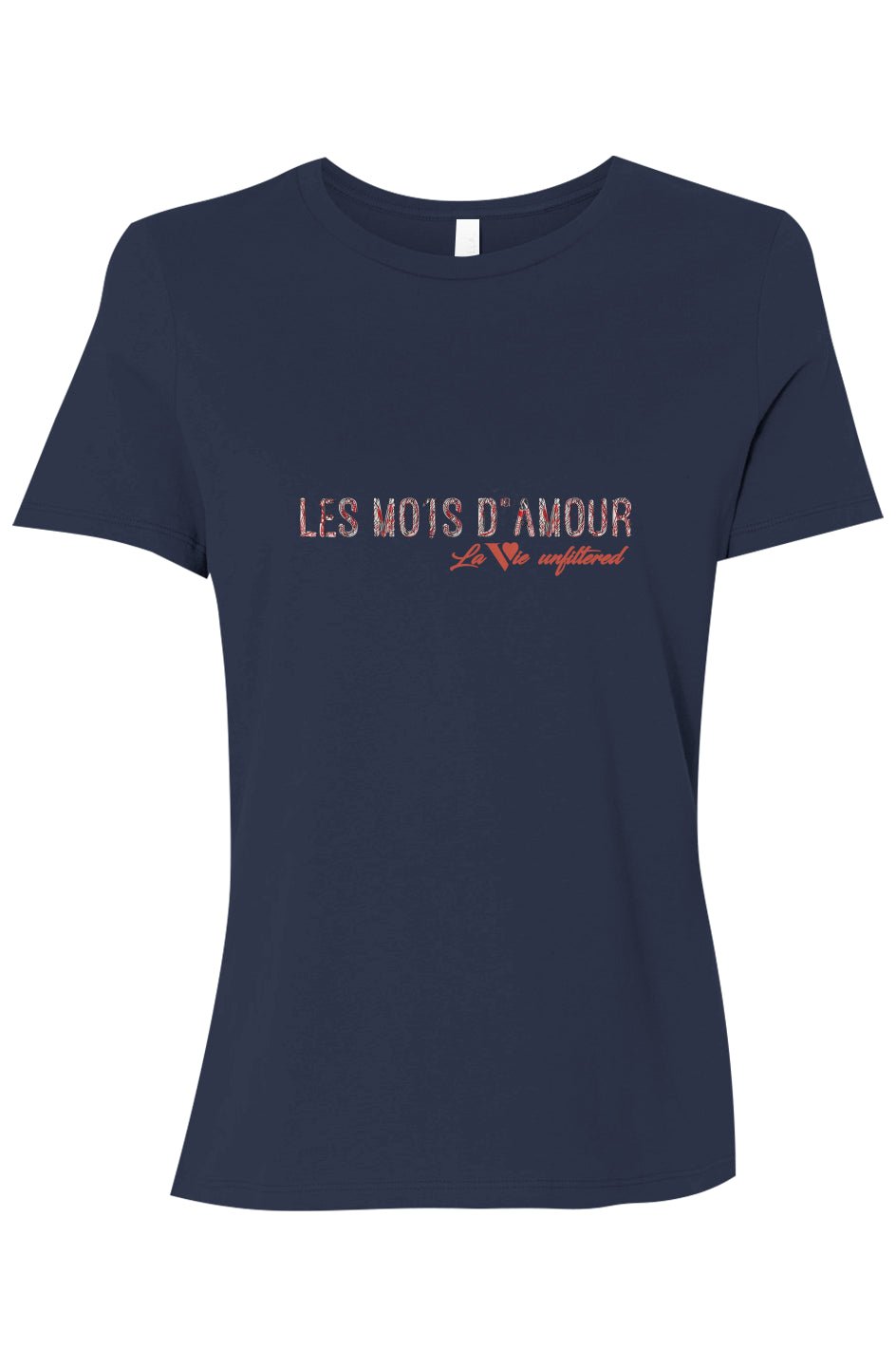 Les mots d'amour - Allure Jersey Tee - La Vie unfiltered