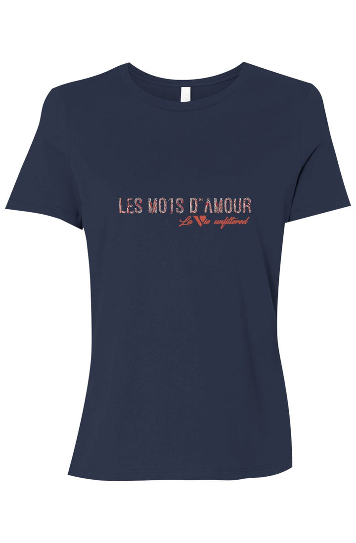 Les mots d'amour - Allure Jersey Tee - La Vie unfiltered