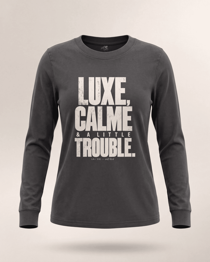 Luxe Trouble — Maison Long Sleeve - La Vie unfiltered