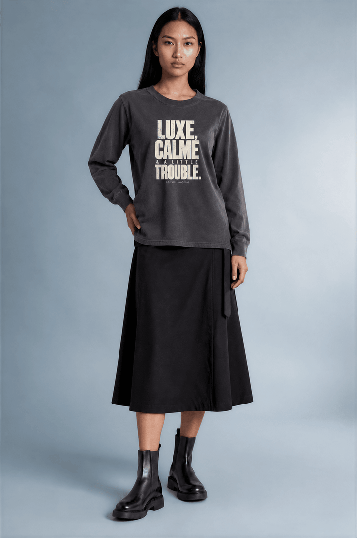 Luxe Trouble — Maison Long Sleeve - La Vie unfiltered