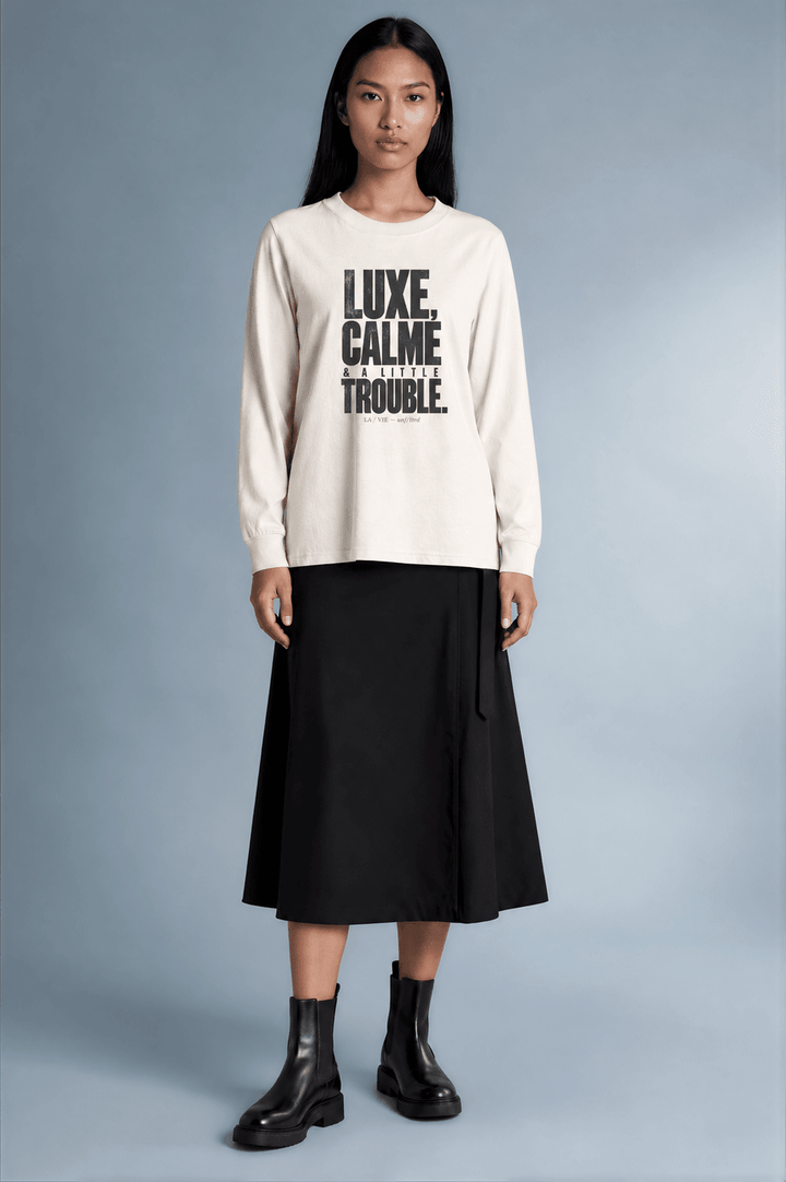 Luxe Trouble — Maison Long Sleeve - La Vie unfiltered