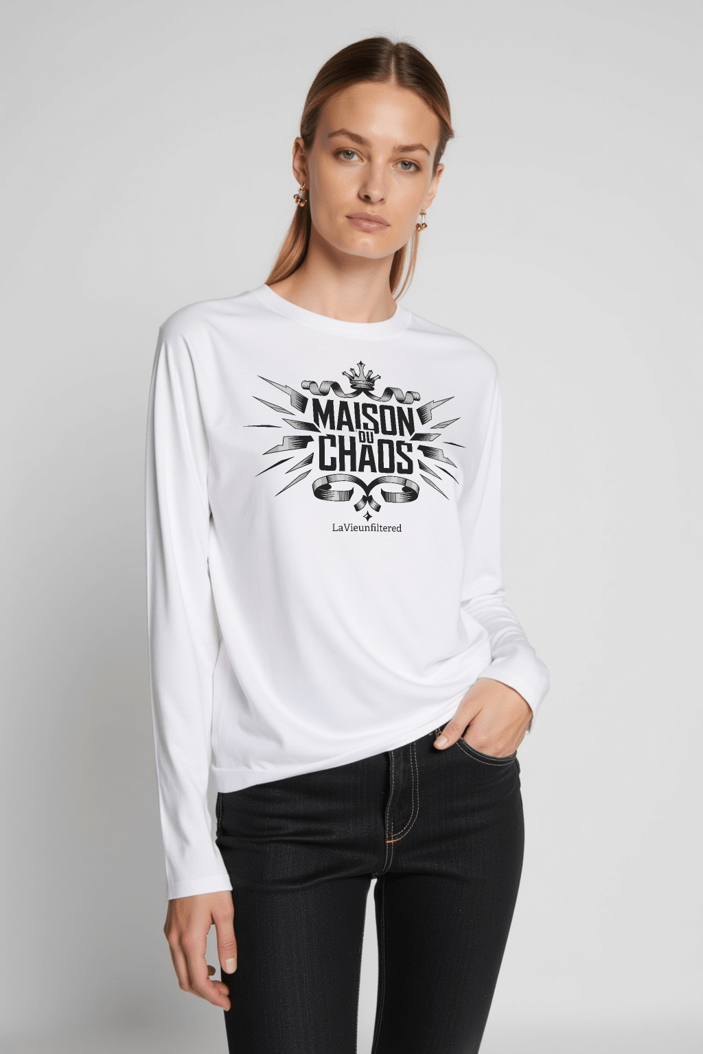 Maison Du Chaos - Allure Long Sleeve Tee - La Vie unfiltered