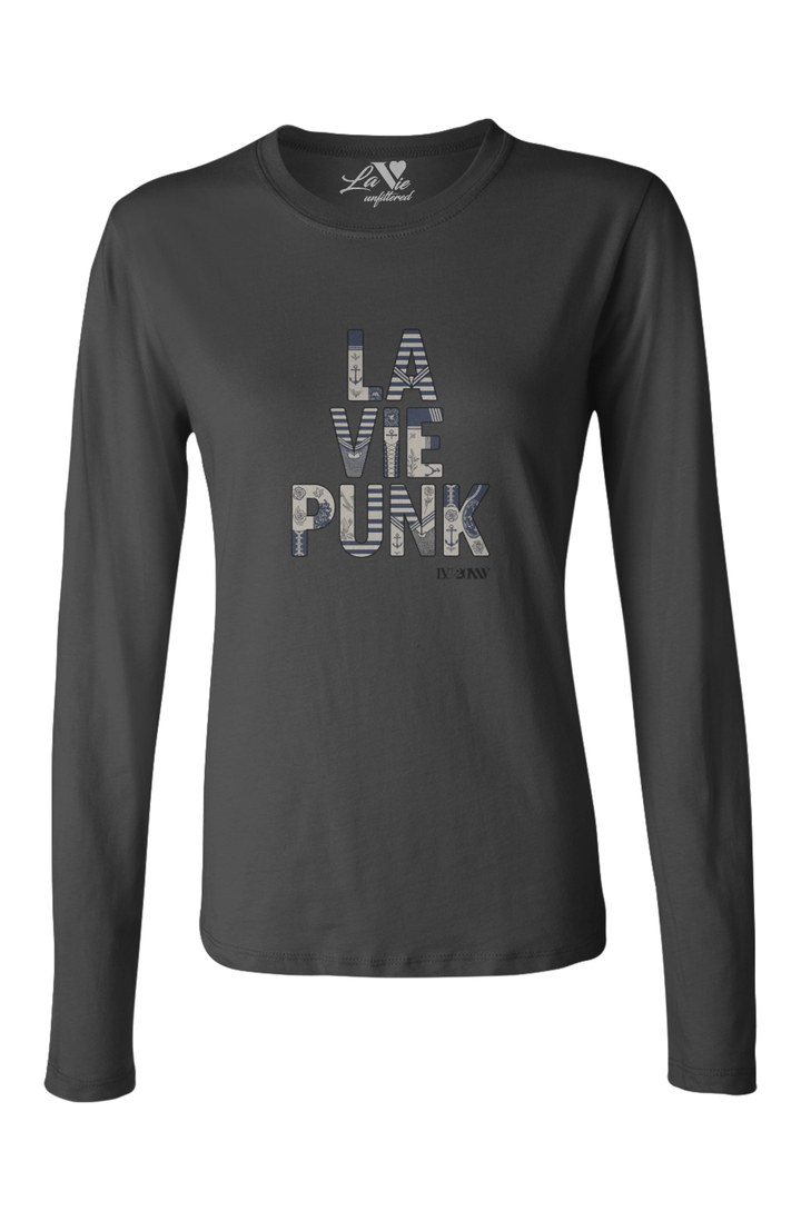 Marinière Punk - Allure Long Sleeve Tee - La Vie unfiltered