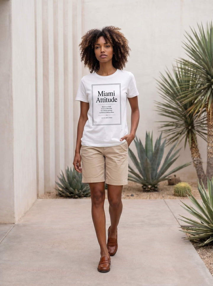 Miami Attitude — Unfiltered Tee - La Vie unfiltered