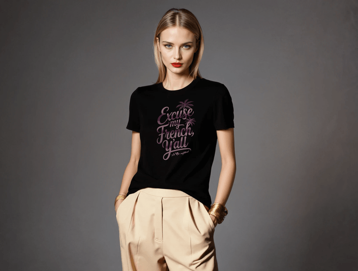 Midnight in Miami, Bonjour Paris - Allure Jersey Tee - La Vie unfiltered