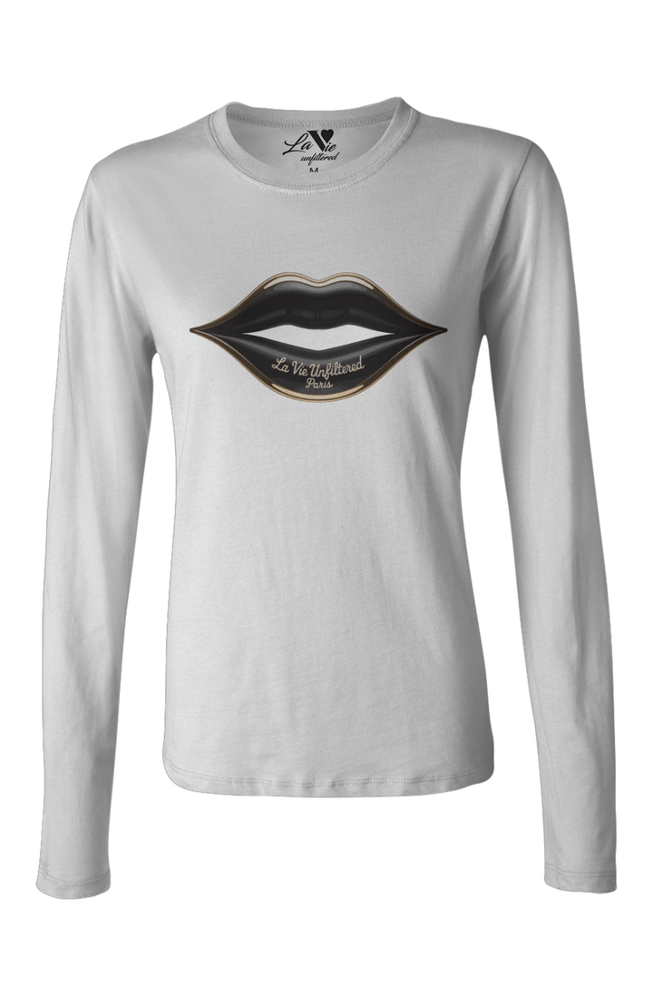 Midnight Kiss - Allure Long Sleeve Tee - La Vie unfiltered