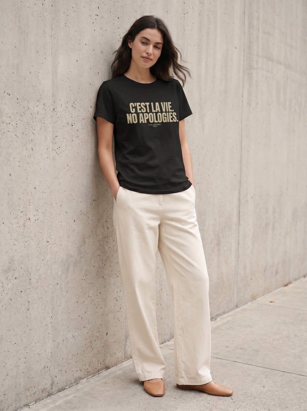 No Apologies | Unfiltered Tee - La Vie unfiltered