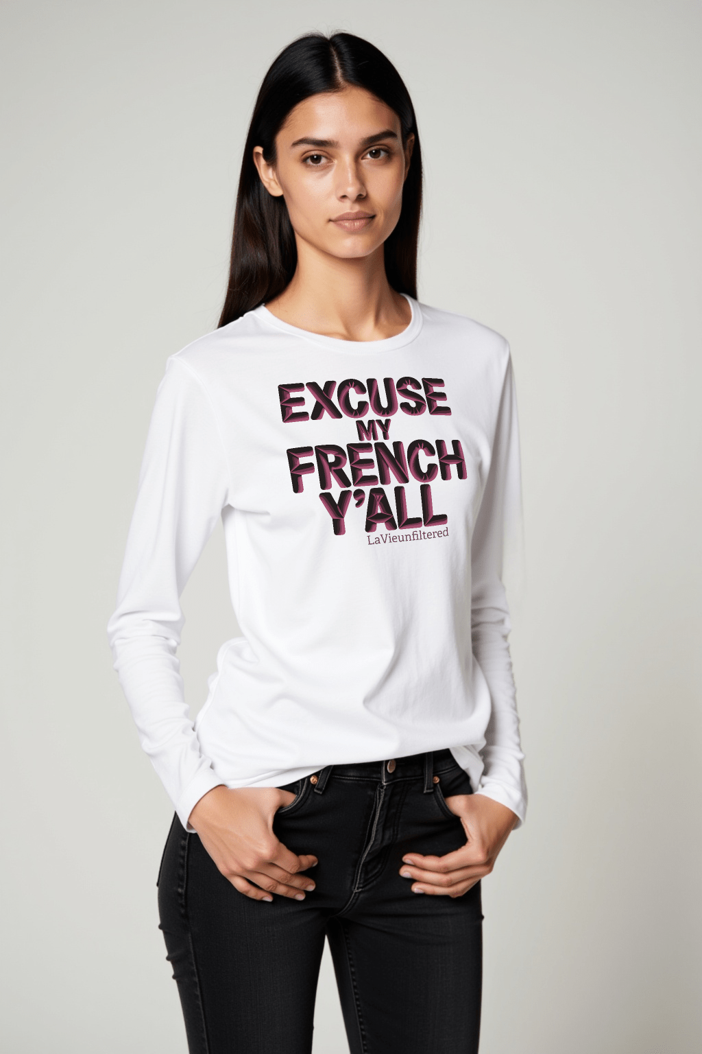 Pardon My Paris - Allure Long Sleeve Tee - La Vie unfiltered