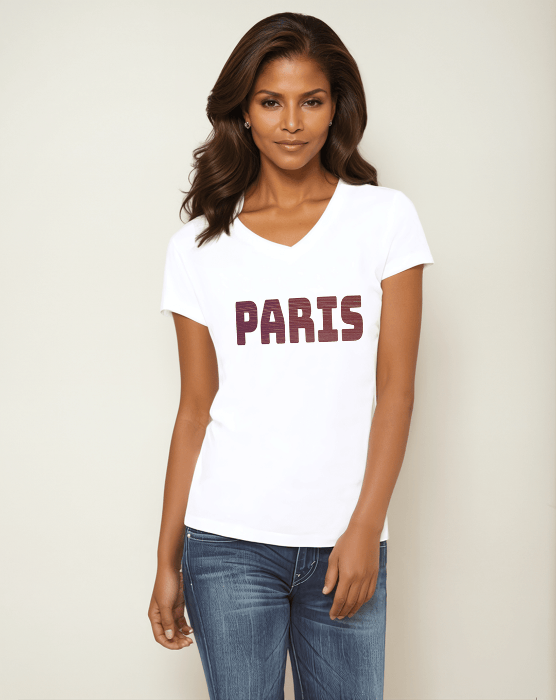 PARIS - Allure V - Neck Jersey - La Vie unfiltered