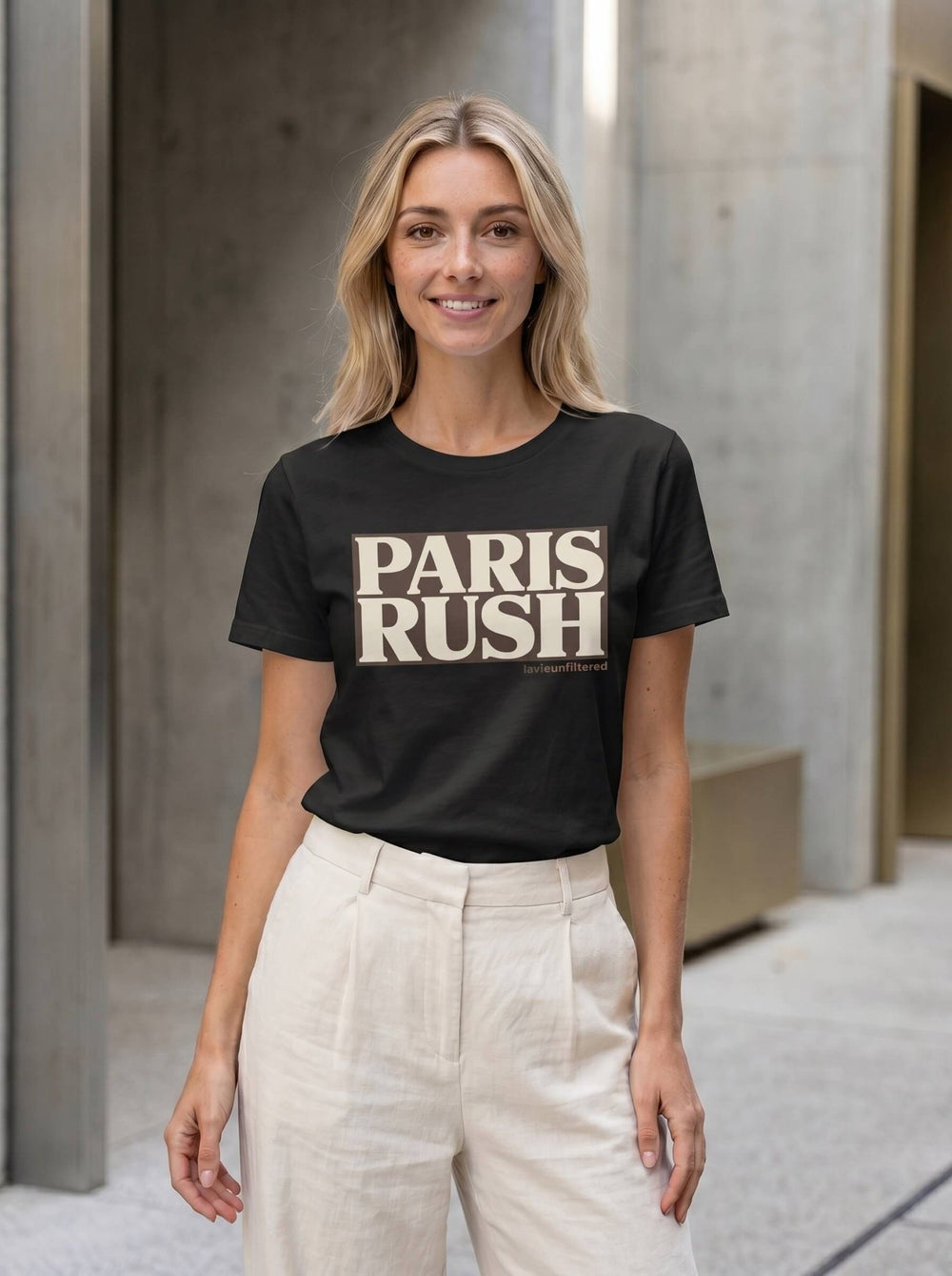Paris Rush — Unfiltered Tee - La Vie unfiltered
