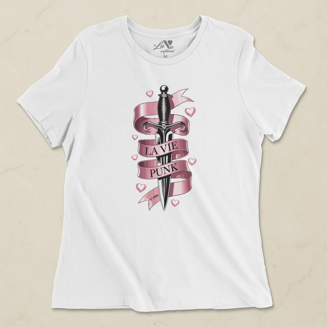 Ribbons & Revenge - Allure Jersey Tee - La Vie unfiltered