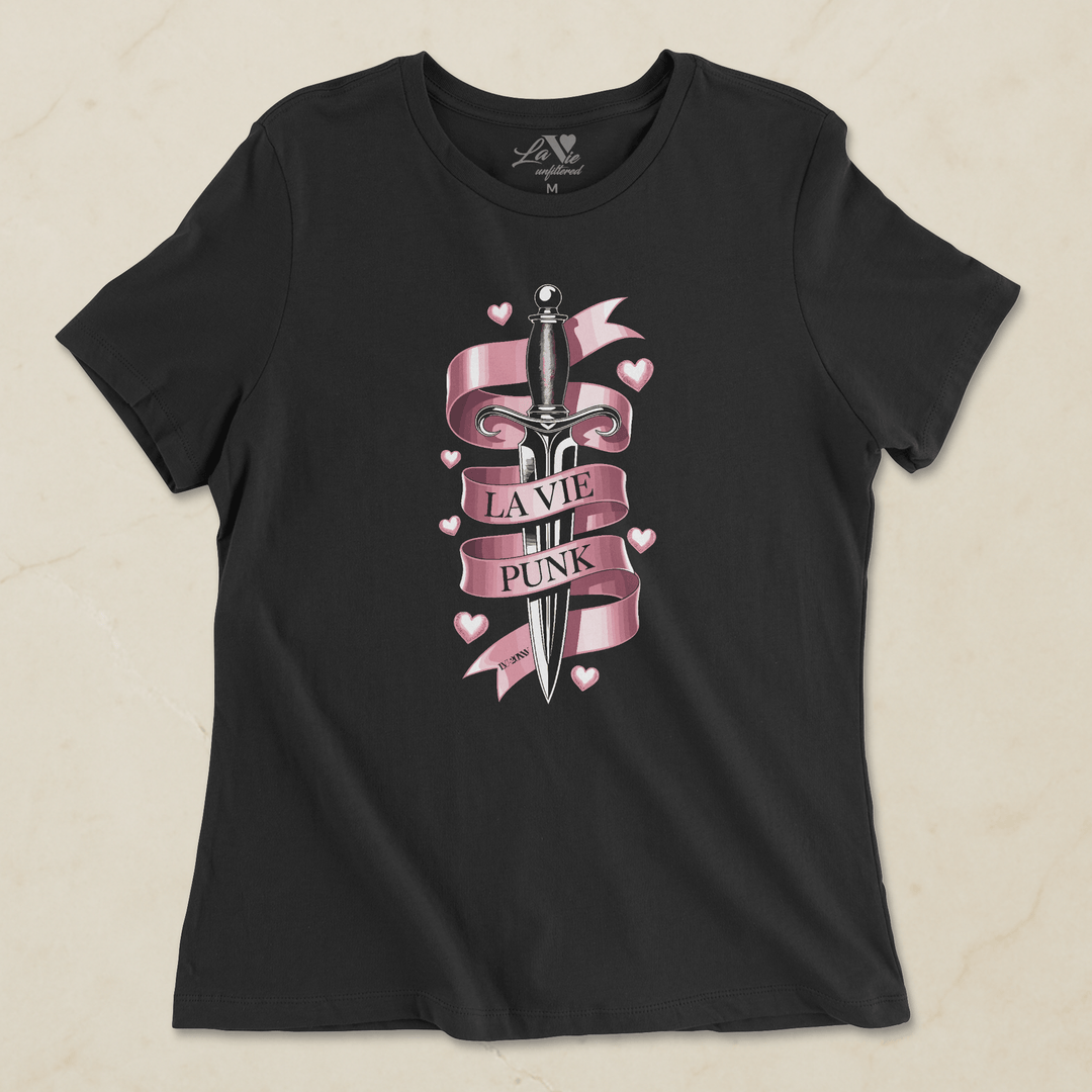Ribbons & Revenge - Allure Jersey Tee - La Vie unfiltered