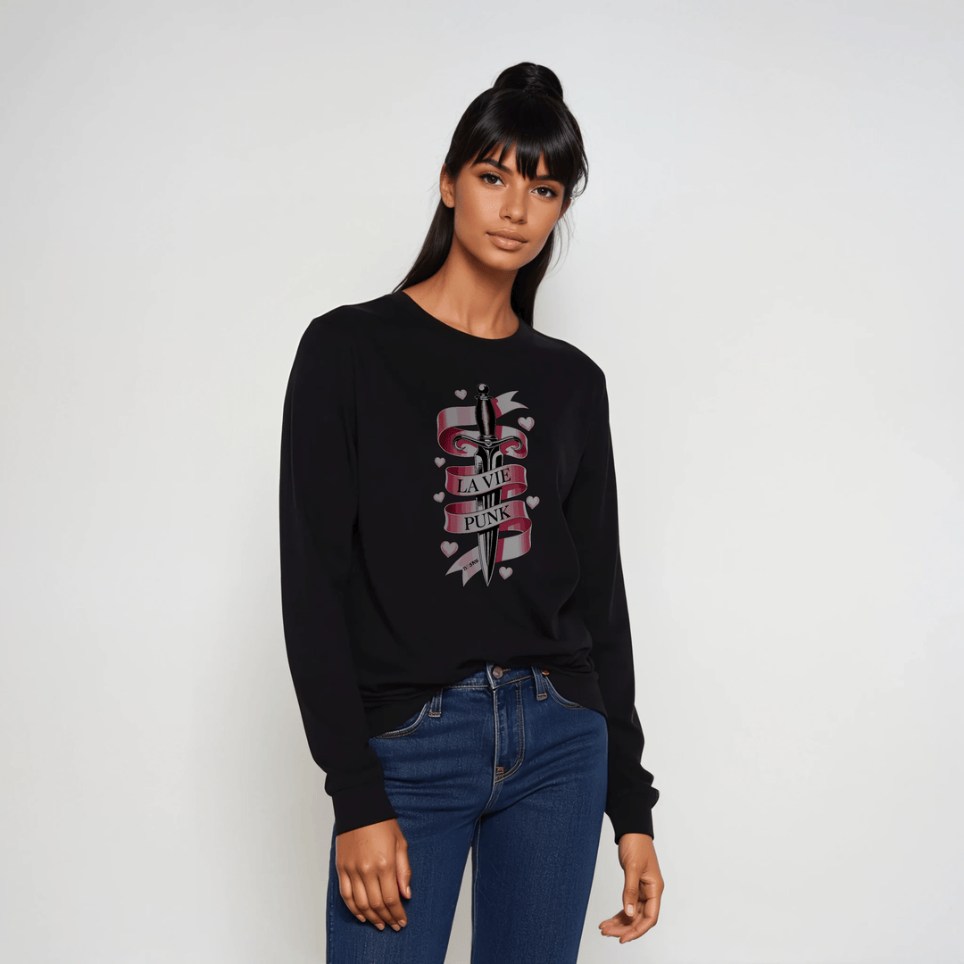 Ribbons & Revenge - Allure Long Sleeve Tee - La Vie unfiltered