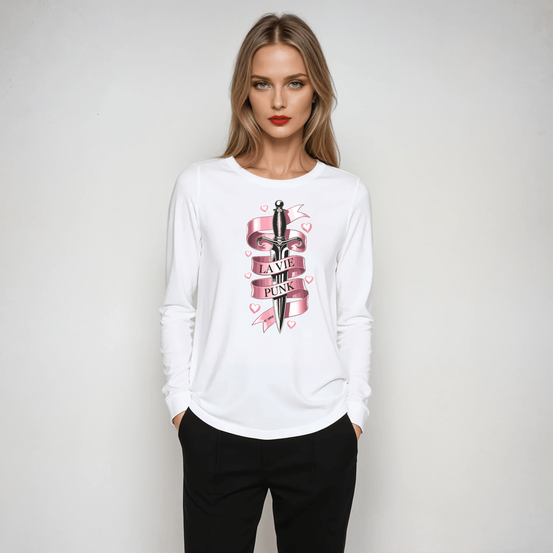 Ribbons & Revenge - Allure Long Sleeve Tee - La Vie unfiltered