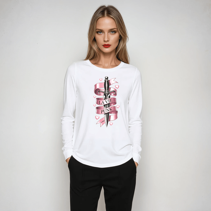 Ribbons & Revenge - Allure Long Sleeve Tee - La Vie unfiltered