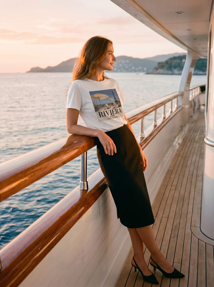Riviera Afternoon — Unfiltered Tee - La Vie unfiltered